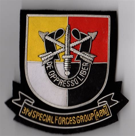 3rd special forces group patch
